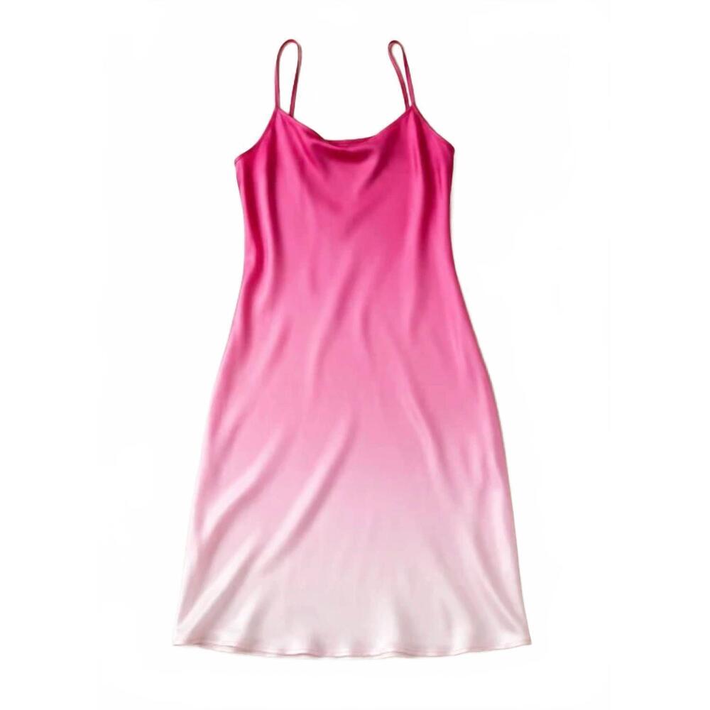 NEW THEME girl's slip dress in hot pink